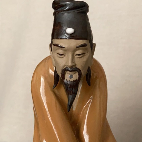 Host pick. Chinese antique Wan Jiang ceramic figurine - Picture 2 of 6